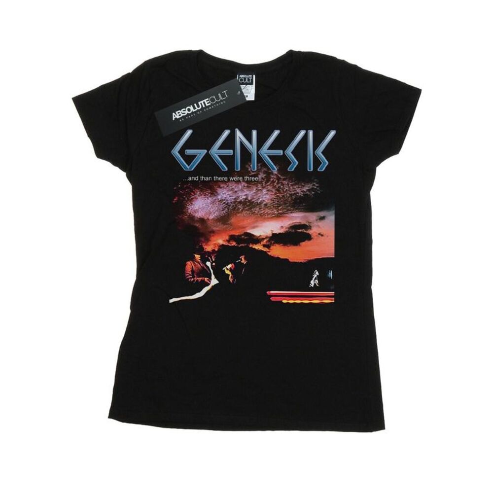 Genesis Womens/Ladies And Then There Were Three Cotton T-Shirt / Black